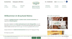 Desktop Screenshot of brauhotel.at